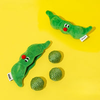 HKM-675027 Cat Balls Cat Hide And Seek Toys Kitten Teasing Stick Self-Help Relief Sisal Balls Cat Teething Pea Toy Balls Supplies
