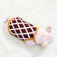 HKM-675155 Fashionable Plush Dog Sweater for Short Pugs and Fat Dogs - Size S to XL
