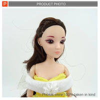 HKM-675219 12 Inch Soft Silicone Cartoon Girl Doll for Kids with Musical Features