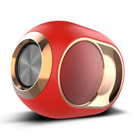 HKM-675283 Wireless TWS Subwoofer with Bluetooth 5.0, 1200mAh Battery, AUX & TF Card Support, FM Radio