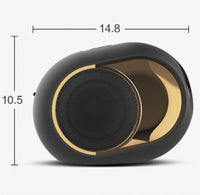HKM-675283 Wireless TWS Subwoofer with Bluetooth 5.0, 1200mAh Battery, AUX & TF Card Support, FM Radio