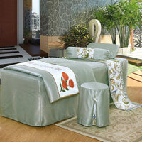 HKM-675411 Elegant Twill Weave Beauty Bedspread Set – 4-Piece Humanism Collection