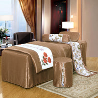 HKM-675411 Elegant Twill Weave Beauty Bedspread Set – 4-Piece Humanism Collection