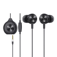 HKM-675475 Gaming In-ear Wired Headset with Sound Card and Extra Earplugs
