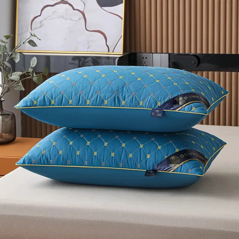 HKM-675539 High Loft Polyester Pillow - Small (42*70cm, 400g) to Large (48*74cm, 1000g) Sizes Available