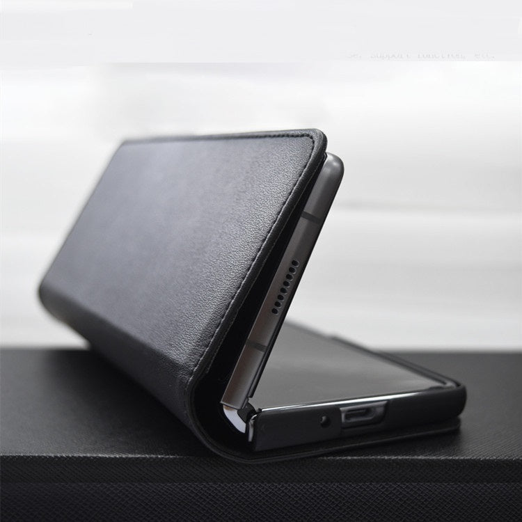 HKM-675667 Samsung Z Fold2 Flip Cover with Two-in-One Anti-Fall Leather Case