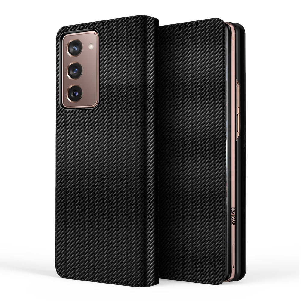 HKM-675667 Samsung Z Fold2 Flip Cover with Two-in-One Anti-Fall Leather Case