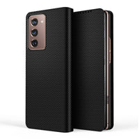 HKM-675667 Samsung Z Fold2 Flip Cover with Two-in-One Anti-Fall Leather Case