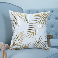 HKM-675795 Super Soft Pineapple Love Letter Silver Pillowcase Cushion for Car and Sofa