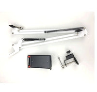 HKM-675795 Universal Rotary Phone and Tablet Holder with Multiple Clip Options