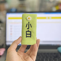 HKM-675923 Customizable Dog Nameplate Cloth Stickers with Embroidery in Various Colors