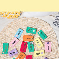 HKM-675923 Customizable Dog Nameplate Cloth Stickers with Embroidery in Various Colors