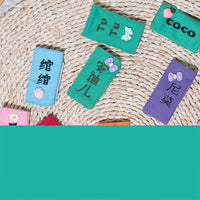 HKM-675923 Customizable Dog Nameplate Cloth Stickers with Embroidery in Various Colors