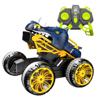 HKM-675987 Dinosaur Swing Arm Stunt RC Truck - Flipping Remote Control Drift Vehicle for Kids and Teens