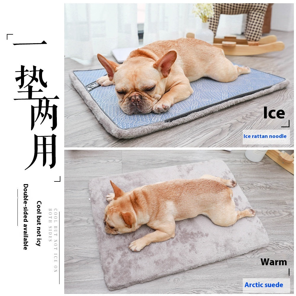 HKM-676115 Dog Mat Floor Mat Ice Pad Summer Pet Supplies