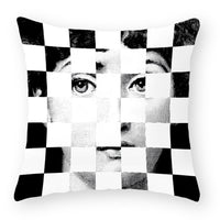 HKM-676115 Peach Skin Plush Cushion Cover for Sofa and Car - 45x45cm Characters Design