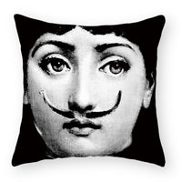 HKM-676115 Peach Skin Plush Cushion Cover for Sofa and Car - 45x45cm Characters Design