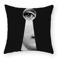 HKM-676115 Peach Skin Plush Cushion Cover for Sofa and Car - 45x45cm Characters Design