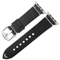 HKM-676243 Italian Oil Wax Leather Watch Strap – Genuine Leather, 38/40MM and 42/44MM Sizes Available