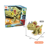 HKM-676371 Take-Apart T-Rex Dinosaur Toy with Light and Sound for Kids Ages 3-7