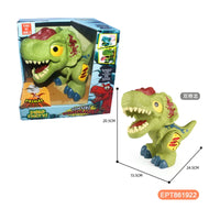 HKM-676371 Take-Apart T-Rex Dinosaur Toy with Light and Sound for Kids Ages 3-7