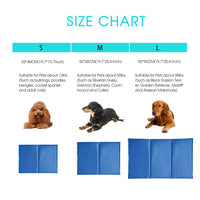 HKM-676499 Cooling Dog and Cat Mat - Pressure-Activated Ice Pad for Summer Comfort and Joint Support