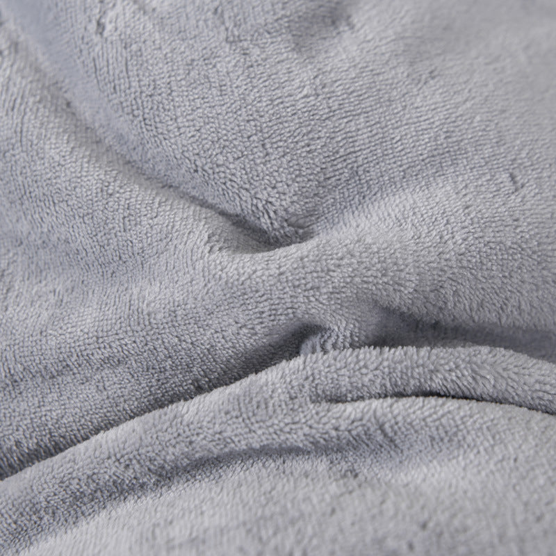 HKM-676563 Milk Fiber Thickened Cotton Winter Quilt in Various Colors