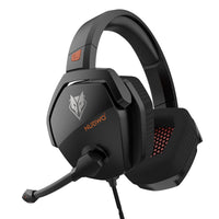 HKM-676627 Wired Head-mounted Active Noise Reduction 3D Surround Sound Gaming Headset with Microphone