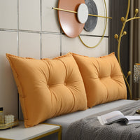 HKM-677011 Tatami Soft Technology Cloth Bedside Cushion - Modern Throw Pillow in Various Colors and Sizes