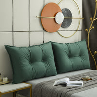 HKM-677011 Tatami Soft Technology Cloth Bedside Cushion - Modern Throw Pillow in Various Colors and Sizes