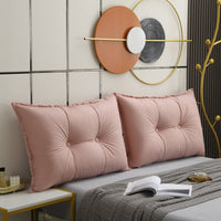 HKM-677011 Tatami Soft Technology Cloth Bedside Cushion - Modern Throw Pillow in Various Colors and Sizes