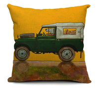 HKM-677267 Cartoon Dog Cotton Pillow Set for Cars - Soft Cushions with Removable Covers