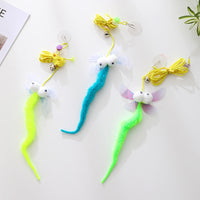 HKM-677331 Swing Sticky Disc Elastic Hanging Door Teasing Cat Rope