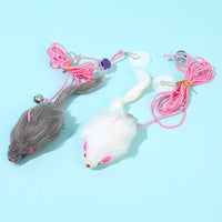 HKM-677331 Swing Sticky Disc Elastic Hanging Door Teasing Cat Rope