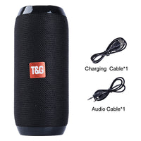 HKM-677587 Portable Multifunctional Bluetooth Speaker with Waterproof, Dustproof, and Shockproof Design, FM Radio, and 10-Hour Battery Life