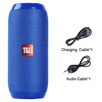 HKM-677587 Portable Multifunctional Bluetooth Speaker with Waterproof, Dustproof, and Shockproof Design, FM Radio, and 10-Hour Battery Life