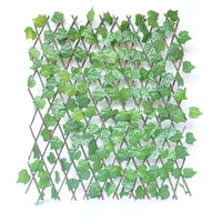 HKM-677651 Telescopic Silk Flower Fence for Indoor Garden Decoration, Morning Glory & Rose Options