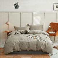 HKM-677715 Long-Staple Cotton Fitted Sheet for Single Beds in Various Sizes
