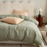 HKM-677715 Long-Staple Cotton Fitted Sheet for Single Beds in Various Sizes