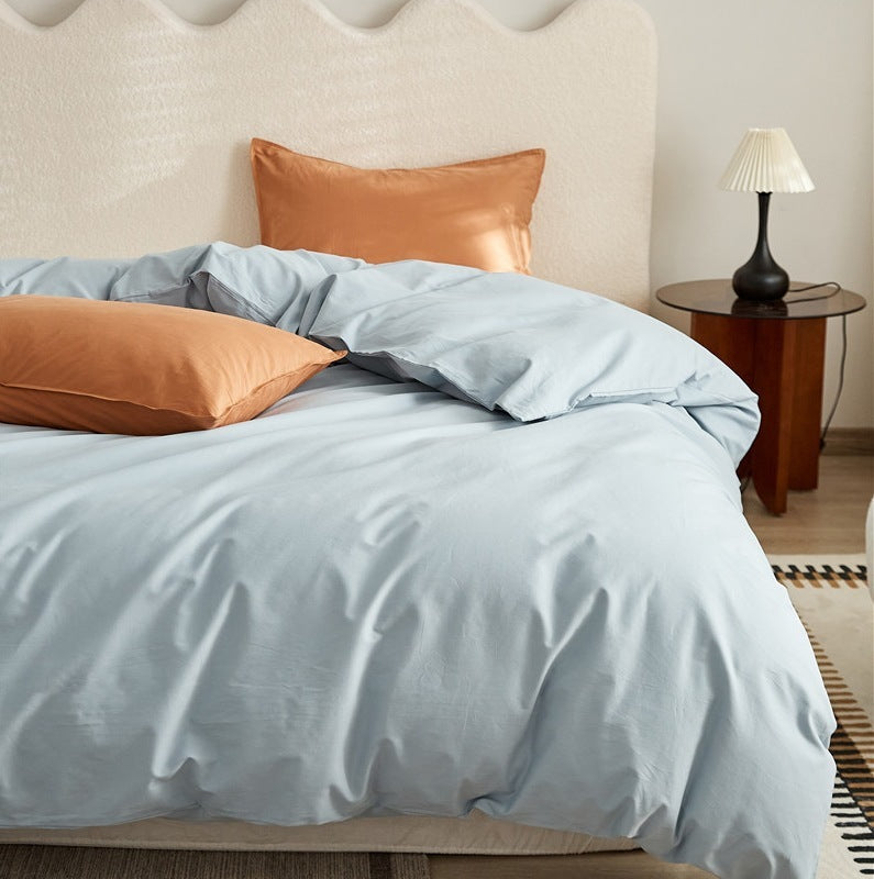 HKM-677715 Long-Staple Cotton Fitted Sheet for Single Beds in Various Sizes
