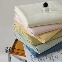 HKM-677715 Long-Staple Cotton Fitted Sheet for Single Beds in Various Sizes
