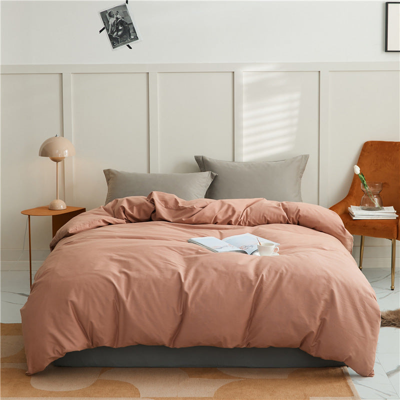 HKM-677715 Long-Staple Cotton Fitted Sheet for Single Beds in Various Sizes