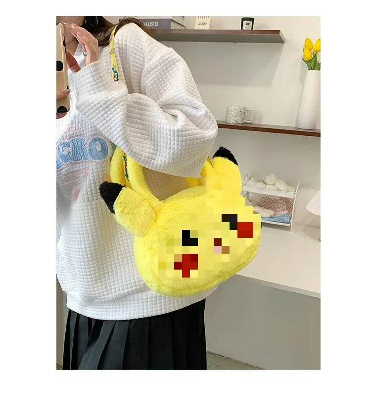 KTX-677715 Multi-Color Cartoon Plush Backpack Stuffed Toy - Soft and Huggable Variety for All Ages