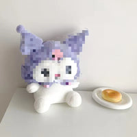 HKM-677715 Multi-Color Cartoon Plush Backpack Stuffed Toy - Soft and Huggable Variety for All Ages