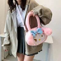 HKM-677715 Multi-Color Cartoon Plush Backpack Stuffed Toy - Soft and Huggable Variety for All Ages