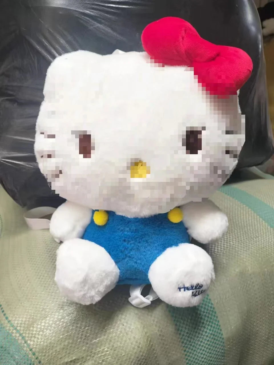 KTX-677715 Multi-Color Cartoon Plush Backpack Stuffed Toy - Soft and Huggable Variety for All Ages