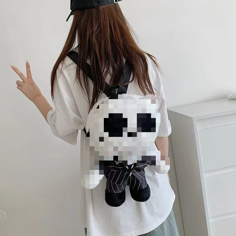 KTX-677715 Multi-Color Cartoon Plush Backpack Stuffed Toy - Soft and Huggable Variety for All Ages