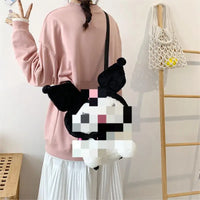 HKM-677715 Multi-Color Cartoon Plush Backpack Stuffed Toy - Soft and Huggable Variety for All Ages