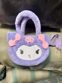 HKM-677715 Multi-Color Cartoon Plush Backpack Stuffed Toy - Soft and Huggable Variety for All Ages