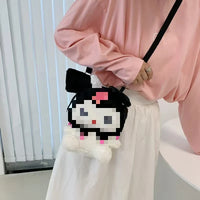 HKM-677715 Multi-Color Cartoon Plush Backpack Stuffed Toy - Soft and Huggable Variety for All Ages